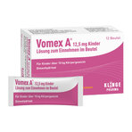 Vomex A 12,5 mg Kinder Lösung zum Einnehmen im Beutel 12 St