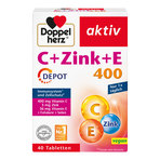 Doppelherz aktiv C+Zink+E Depot-Tabletten 40 St