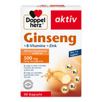 Doppelherz aktiv Ginseng B-Vitamine+Zink Kapseln 30 St