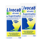 Livocab direkt Augentropfen bei Allergie 2x4 ml