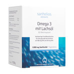 Sanhelios Omega-3 mit Lachsöl Weichkapseln 90 St