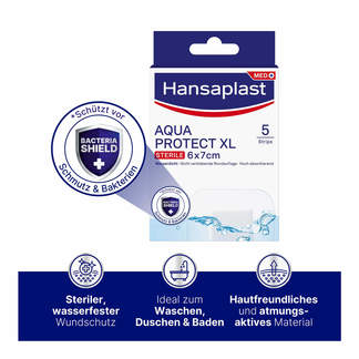 Hansaplast Aqua Protect XL 6 x 7 cm