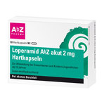 Loperamid AbZ akut 2 mg Hartkapseln bei Durchfall 10 St