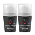 Vichy HOMME Deodorant Roll-On für empfindliche Haut 2X50 ml