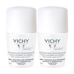 Vichy Deodorant Sensitiv Anti-Transpirant 48h Roll-on 2X50 ml