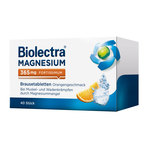 Biolectra Magnesium 365 mg fortissimum Brausetabletten 40 St