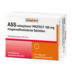 ASS-ratiopharm PROTECT 100 mg magensaftresistente Tabletten 100 St
