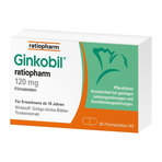 Ginkobil ratiopharm 120 mg, mit Ginkgo biloba 60 St