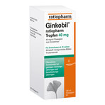Ginkobil ratiopharm Tropfen 40 mg, mit Ginkgo biloba 100 ml