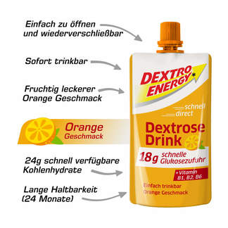 Dextro Energy Dextrose Drink Orange