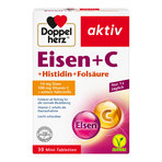 Doppelherz aktiv Eisen+C+Histidin+Folsäure Tabletten 30 St