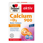 Doppelherz aktiv Calcium 900 + D3 Tabletten 30 St