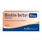 Biotin beta 10 mg Tabletten 100 St