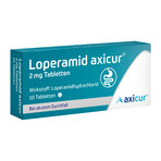 Loperamid axicur 2 mg Tabletten 10 St