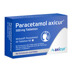 Paracetamol axicur 500 mg 20 St