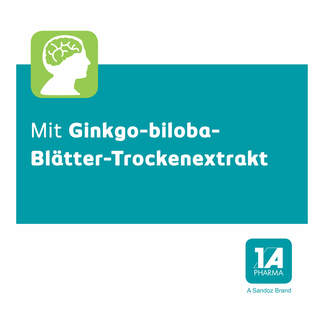 Ginkgo biloba - 1 A Pharma 120 mg Filmtabletten