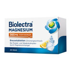 Biolectra Magnesium 365 mg Fortissimum Brausetabletten 20 St