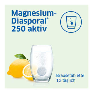Magnesium DIASPORAL 250 aktiv Brausetabletten