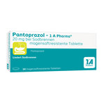 Pantoprazol - 1 A Pharma 20 mg bei Sodbrennen Tabletten 14 St