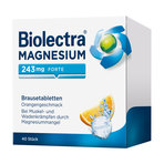 Biolectra Magnesium 243 mg forte Brausetabletten Orange 40 St