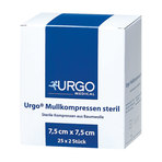 Urgo Mullkompressen steril 7,5 x 7,5 cm 25X2 St