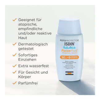 ISDIN Fotoprotector Fusion Fluid Mineral Baby SPF 50+