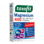 Taxofit Magnesium 400+B1+B6+B12+Folsäure Tabletten 45 St