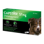 Capstar 57 mg Tabletten für große Hunde 6 St
