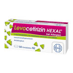 Levocetirizin HEXAL bei Allergien 5 mg Filmtabletten 50 St