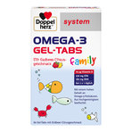 Doppelherz system Omega-3 Gel-Tabs family Erdbeer-Citrus 60 St