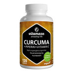 Vitamaze Kurkuma+Piperin+Vitamin C vegan Kapseln 120 St
