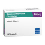 Gabapentin-Micro Labs 800 mg Hartkapseln 50 St