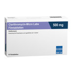 Clarithromycin-Micro Labs 500 mg Filmtabletten 10 St