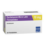 Escitalopram-Micro Labs 10 mg Filmtabletten 20 St