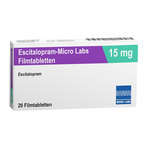 Escitalopram-Micro Labs 15 mg Filmtabletten 20 St