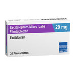 Escitalopram-Micro Labs 20 mg Filmtabletten 20 St