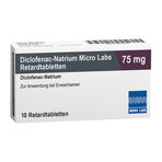 Diclofenac-Natrium Micro Labs 75 mg Retardtabletten 10 St