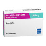 Amoxicillin Micro Labs 500 mg Filmtabletten 10 St