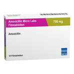 Amoxicillin Micro Labs 750 mg Filmtabletten 10 St