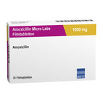 Amoxicillin Micro Labs 1000 mg Filmtabletten 10 St