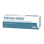 VERTIGO VOMEX plus Cinnarizin 40 mg/20 mg Tabl. 30 St