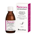 Naproxen Saft InfectoPharm 250 mg/5 ml Suspension 100 ml