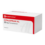 Citalopram AL 20 mg 100 St