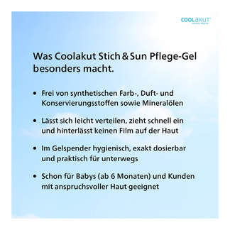 Coolakut Stich & Sun Pflege-Gel