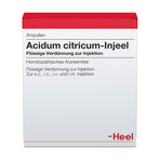 Acidum citricum-Injeel, Verdünnung zur Injektion 10 St