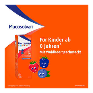 Mucosolvan Kindersaft 30 mg/ 5 ml
