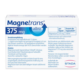 Magnetrans ultra 375 mg Kapseln
