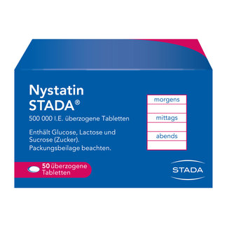 Nystatin Stada 500.000 I.E. Überzogene Tabletten