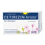 Cetirizin Aristo bei Allergien 10 mg Filmtabletten 100 St