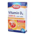 Abtei Vitamin D3 2500 I.E. Tabletten 42 St